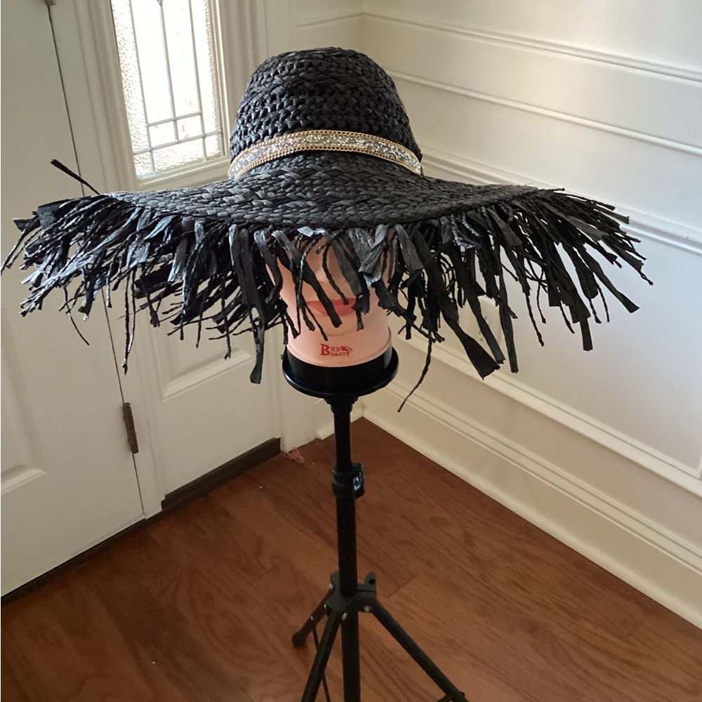 FLOPPY FLOPPY UNIQUE STRAW SUN HAT